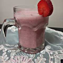 عصير الفراولة 🍓🍷-レシピのメイン写真