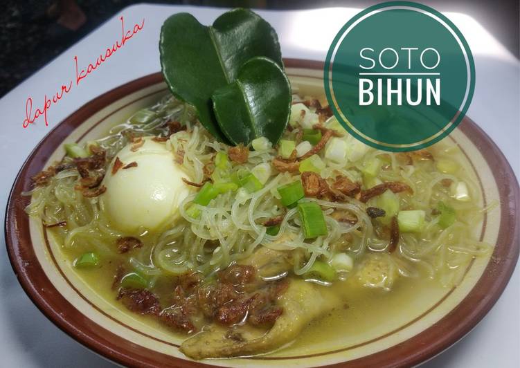 Bagaimana mengolah Soto Bihun, Lezat Sekali