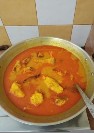 Foto resep Ikan Kuah kuning papeda yg mantap endos