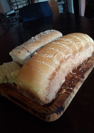 Una foto de Pan casero