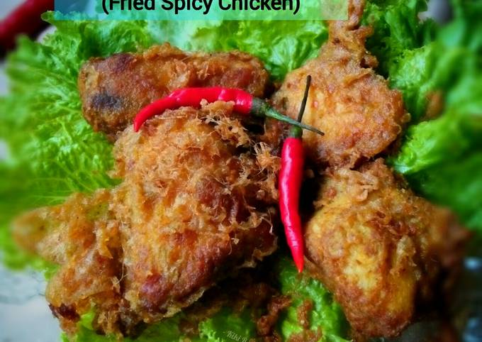 Ayam Goreng Bumbu Pedas (Fried Spicy Chicken)