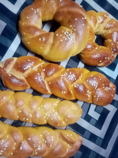 عکسی از دستور نان شیرمال (گیس بافت)