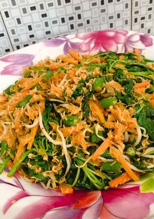 Foto resep Urap sayur lengkap