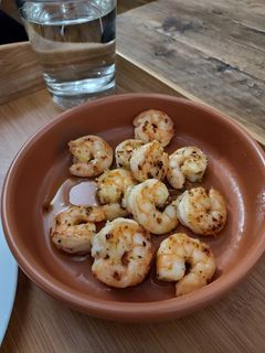 Una foto de Langostinos al ajillo (Just Spices)
