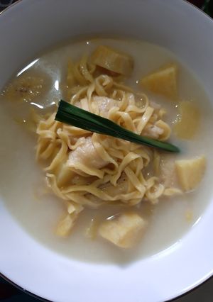 Foto resep Kolak ubi pisang + mi