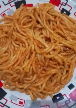 صورة لوصفة سباغيتي بلتونة