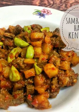 Foto resep Sambal Goreng Hati Sapi Kentang Pete