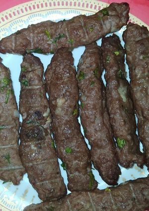 A picture of Kofta El Haty (Egyptian Grilled Kofta).