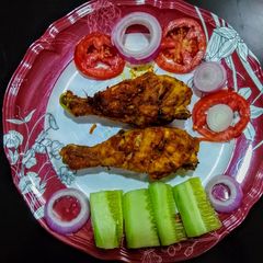 A picture of Chicken Grilled With Tikka Masala.