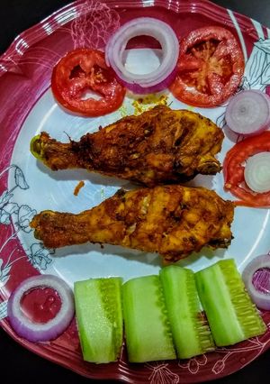 A picture of Chicken Grilled With Tikka Masala.