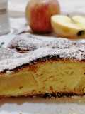 Torta alle mele e yugurt al limone