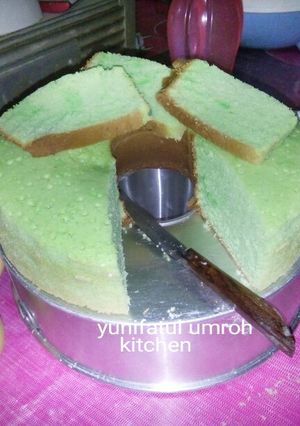 Foto resep Bolu pandan panggang biasa