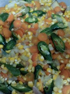 Foto resep Wortel Jagung Tumis Cabe Ijo