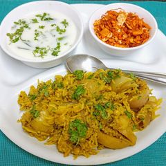 A picture of Ek Toap Na Dal Bhat (One pot dal - rice) (Ek Handi Dal - Chawal).