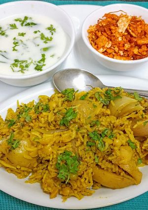 A picture of Ek Toap Na Dal Bhat (One pot dal - rice) (Ek Handi Dal - Chawal).