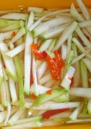 Foto resep Asinan mangga muda