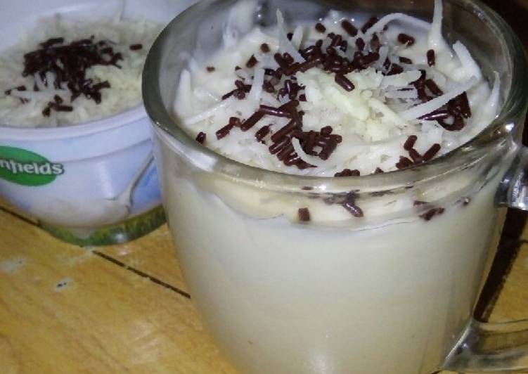 Resep Silky Pudding Jagung, Sempurna
