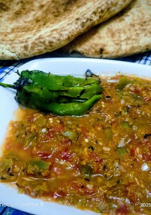 صورة لوصفة لحميس حار 🌶️🌶️🌶️