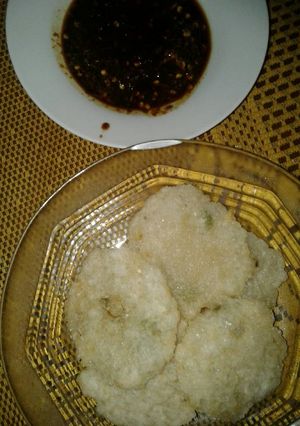 Foto resep Cireng salju bumbu rujak
