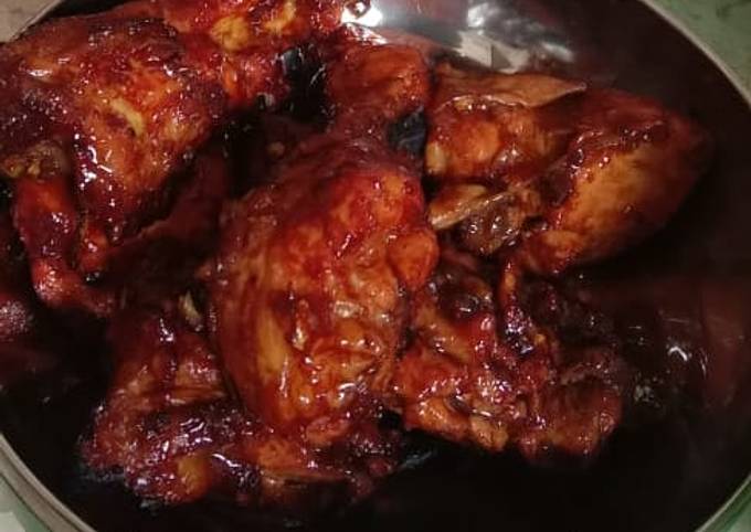 Cara Praktis Membuat Ayam bakar kecap empuk Anti Gagal