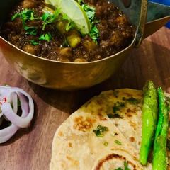 A picture of Punjabi chole.