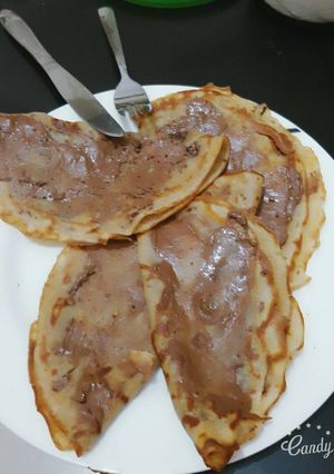 صورة لوصفة كريب بنوتيلا سريع وسهل