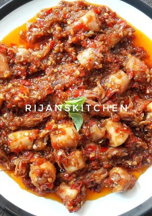 Foto resep Sambal Cumi Asin