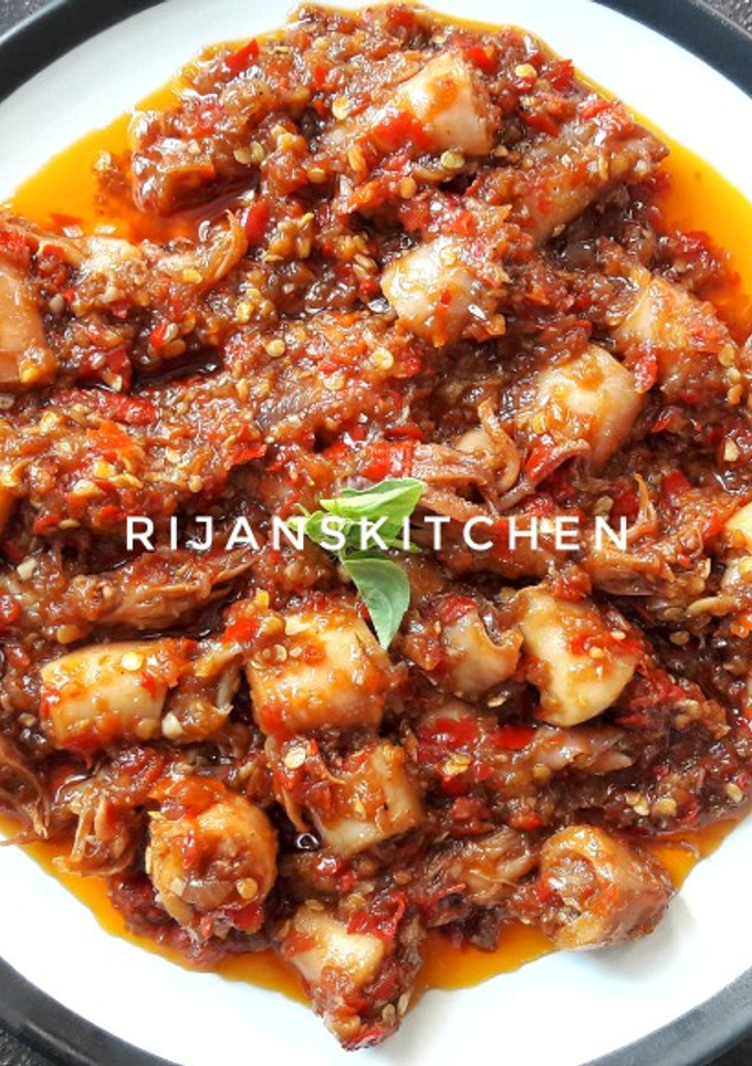 Foto resep Sambal Cumi Asin