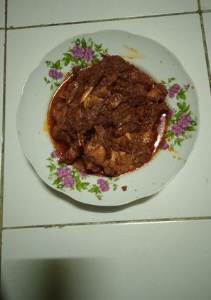 Foto resep Rendang ayam