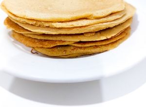 Una foto de Panqueques con harina de garbanzo (SIN TACC)