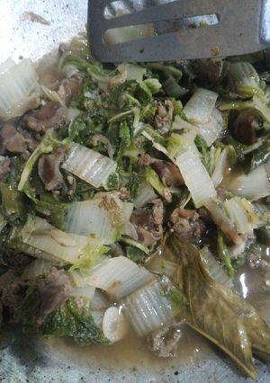 Foto resep Tumis Sawi Putih Ati Ampela