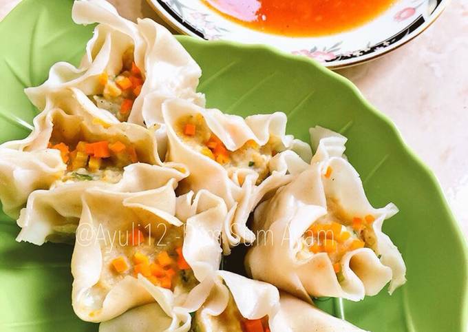 Resep Dim Sum Ayam Oleh Yuli Astuti Cookpad