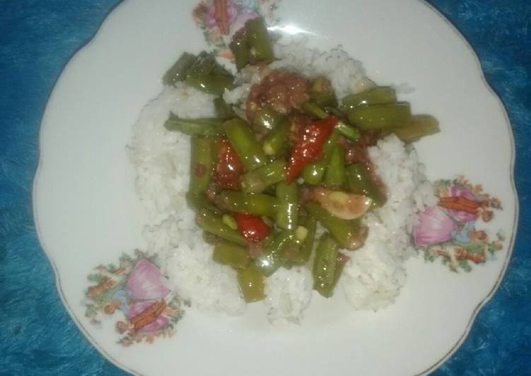 Resep Tumis buncis kornet Lezat