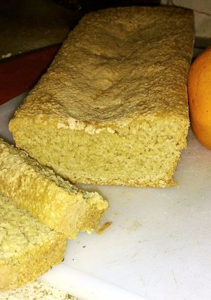 Una foto de Budín de avena y naranja