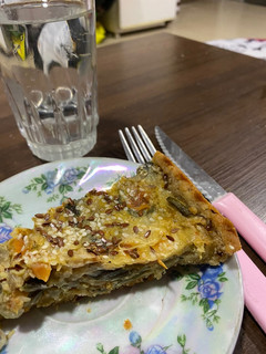 Una foto de Tarta de verduras con masa integral