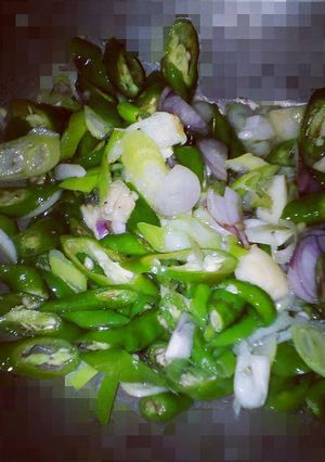 Foto resep Tumis ayam pedas (light)