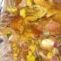 A picture of Chaap tikka.