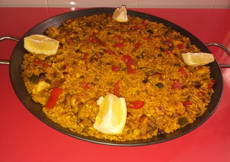 Arroz de verduras y pollo!!!