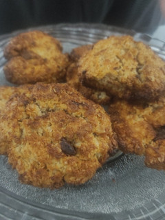 Una foto de Galletas de avena y leche condensada, sin harinas 💖