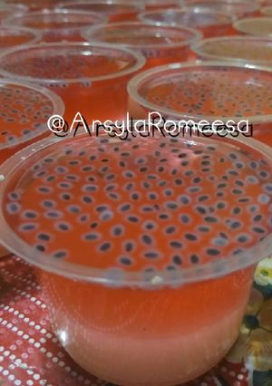 Foto resep Agar agar cup merahputih