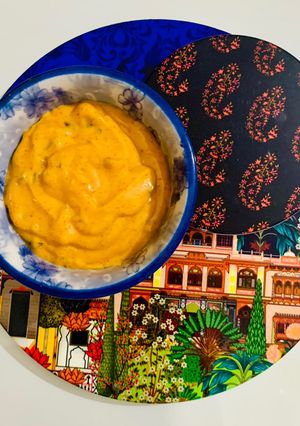 A picture of Quesadilla sauce / dip.
