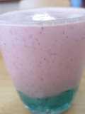 สตอเบอร์รี่ปั่นโยเกิร์ต