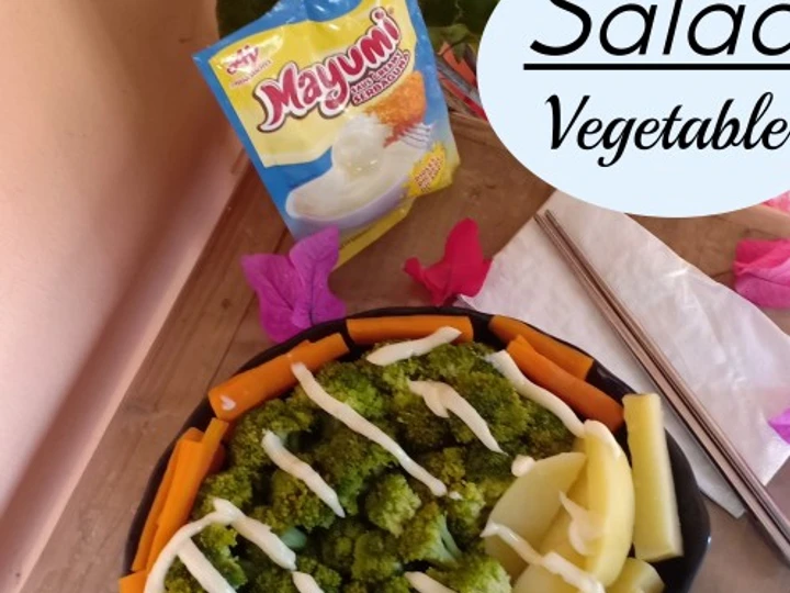 Langkah Mudah untuk Membuat Resep  Salad Vegetable Simple yang Lezat Sekali, Enak Banget