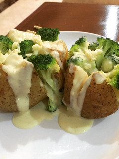 Foto resep Potato broccoli cheese