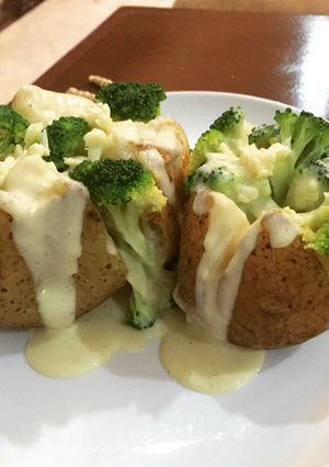 Foto resep Potato broccoli cheese