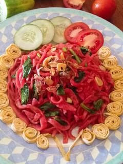 Foto resep Mie Habang (Mie Merah) Khas Banjar