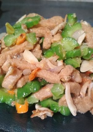 Foto resep Oseng gembus teri pare