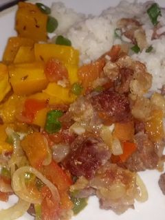 Foto de Jabá com Jerimum (Abóbora com Carne-seca)