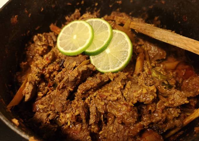 How to Make Super Quick Homemade Malaysia Rendang beef