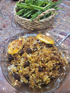 عکسی از دستور غمبر پلو